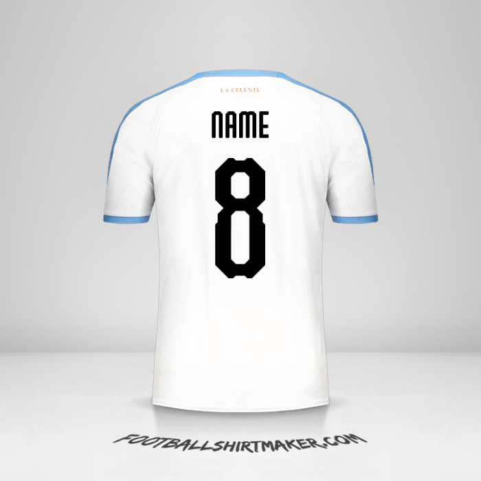 Trikot Uruguay Copa América 2019 Auswärts -  name - 8