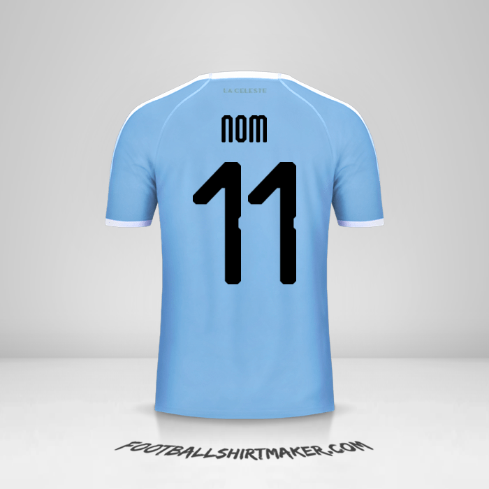 Maillot Uruguay Copa América 2019 -  nom - 11