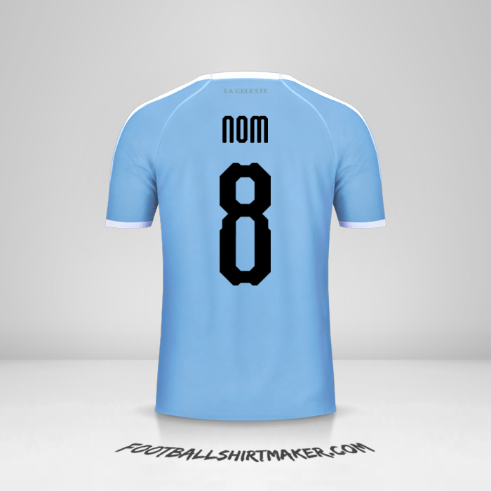 Maillot Uruguay Copa América 2019 -  nom - 8