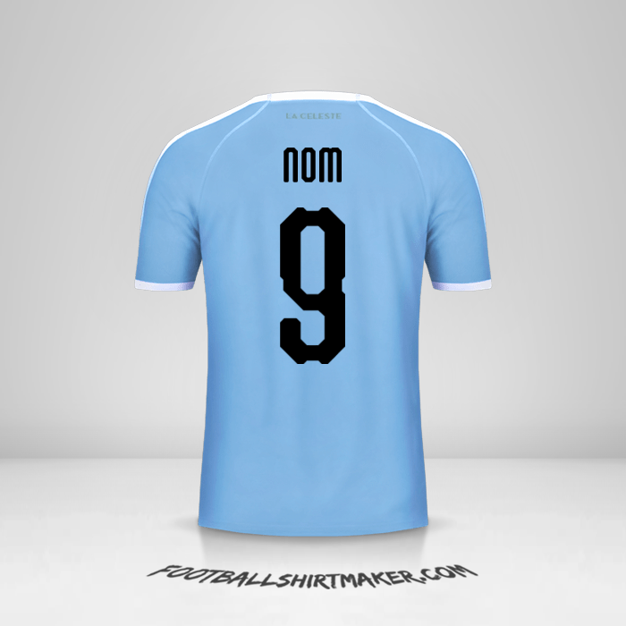 Maillot Uruguay Copa América 2019 -  nom - 9