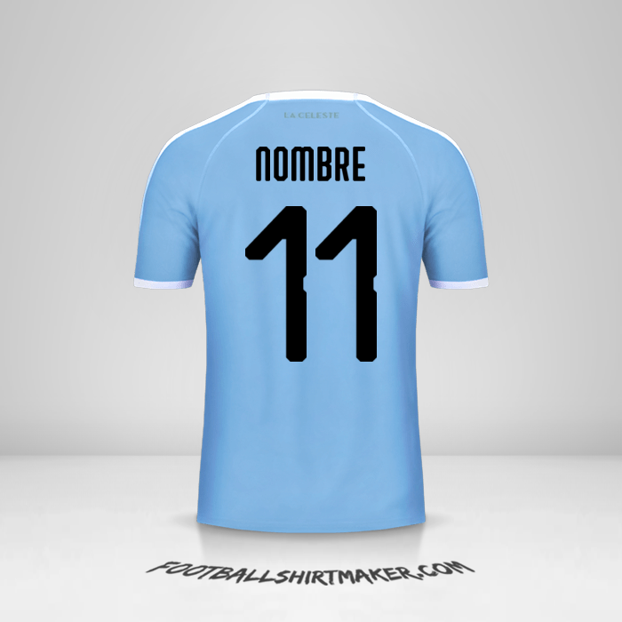 Jersey Uruguay Copa América 2019 -  nombre - 11