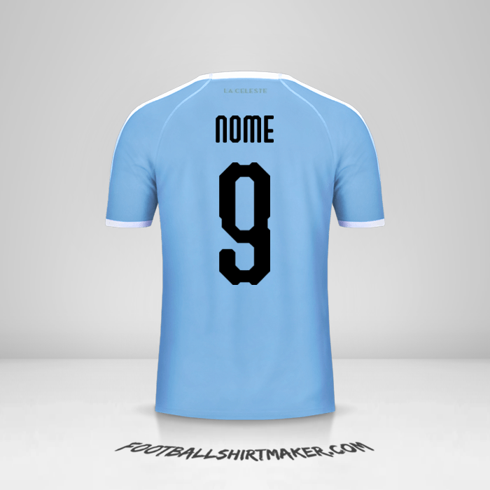 Camisola Uruguai Copa América 2019 -  nome - 9