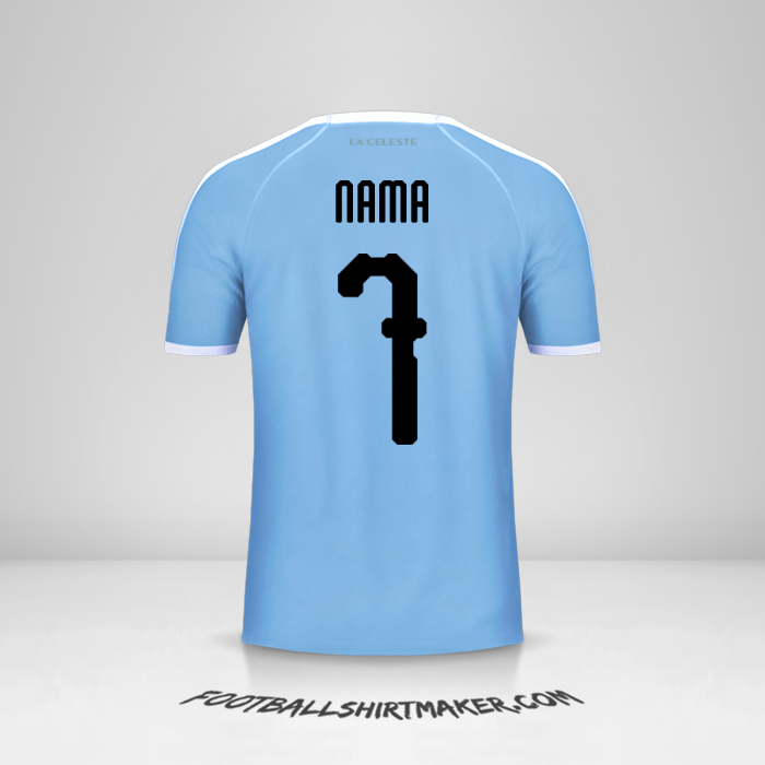 Jersey Uruguay Copa América 2019 -  nama - 7