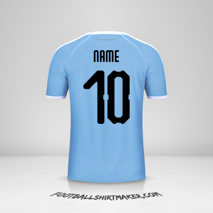 Shirt Uruguay Copa América 2019 -  name - 10