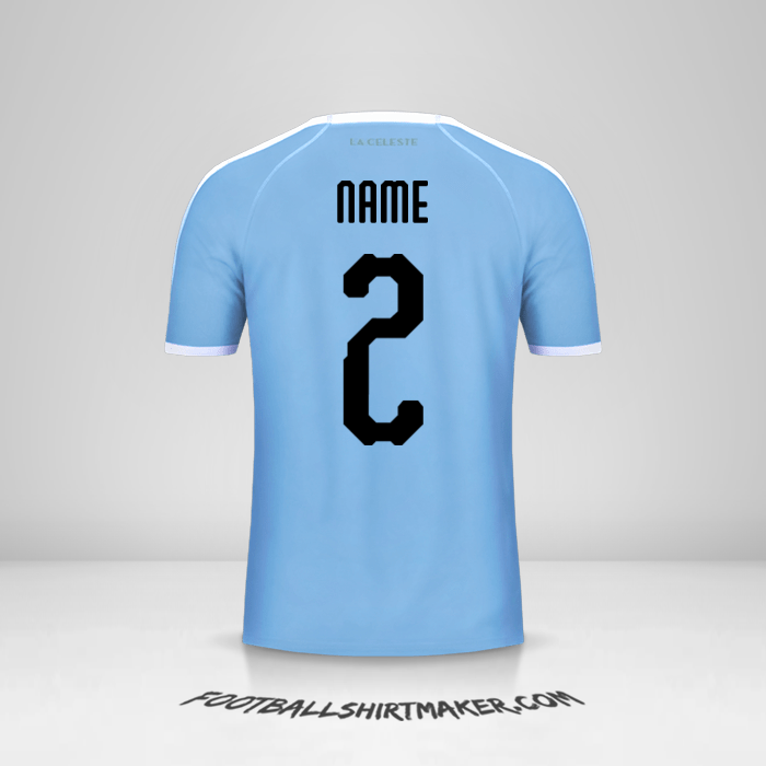 Shirt Uruguay Copa América 2019 -  name - 2