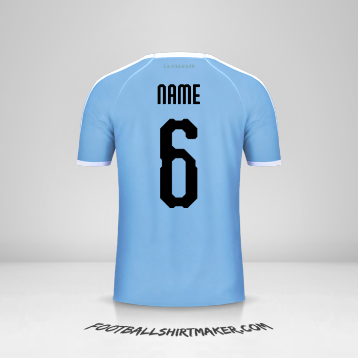Trikot Uruguay Copa América 2019 -  name - 6