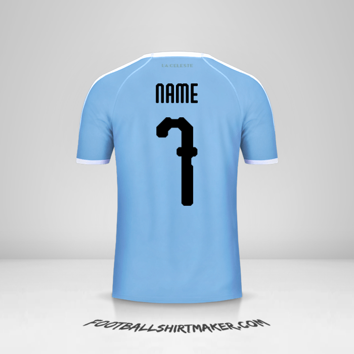 Shirt Uruguay Copa América 2019 -  name - 7