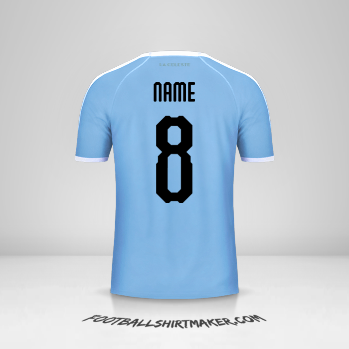 Jersey Uruguay Copa América 2019 -  name - 8