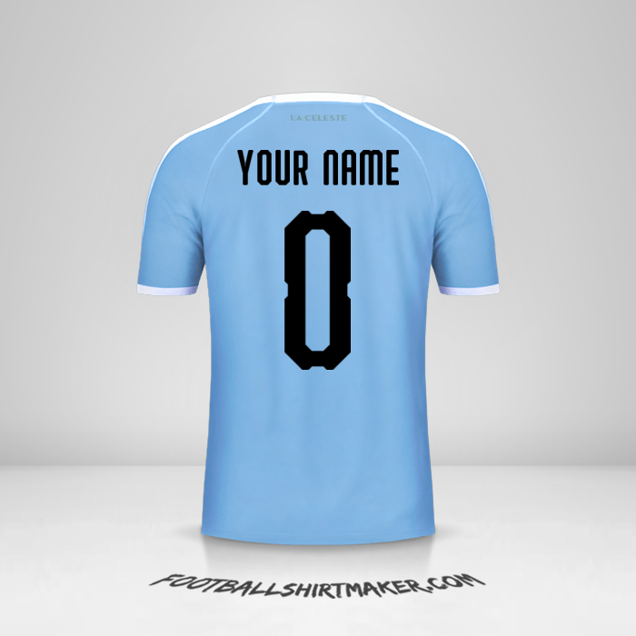 Shirt Uruguay Copa América 2019 -  your name - 0