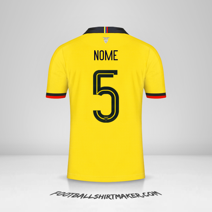 Maglia Ecuador 2019 -  nome - 5