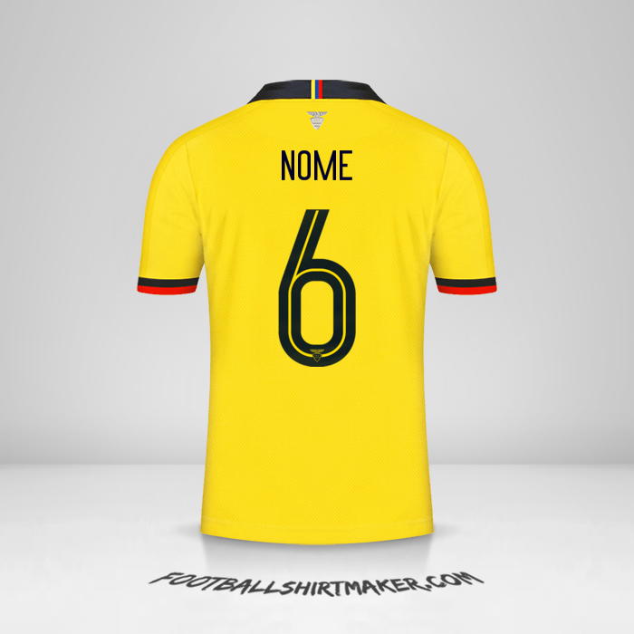 Maglia Ecuador 2019 -  nome - 6