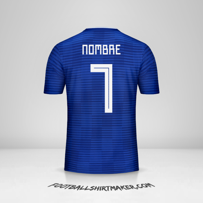 Jersey Paraguay Copa América 2019 Visita -  nombre - 7