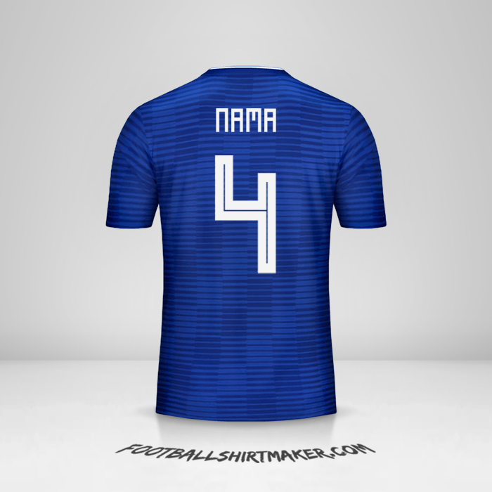 Jersey Paraguay Copa América 2019 Alternatif -  nama - 4