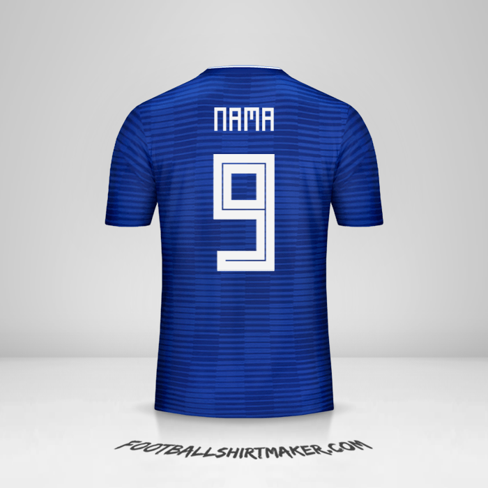 Jersey Paraguay Copa América 2019 Alternatif -  nama - 9