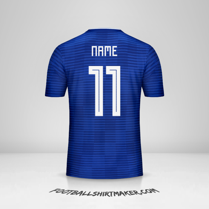 Trikot Paraguay Copa América 2019 Auswärts -  name - 11