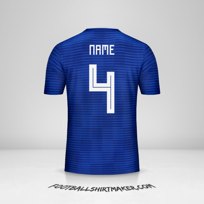 Trikot Paraguay Copa América 2019 Auswärts -  name - 4