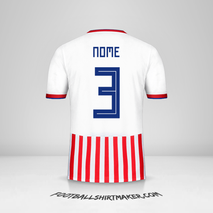 Maglia Paraguay 2018/19 -  nome - 3