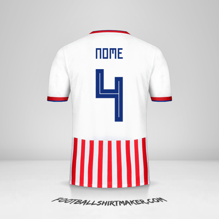 Maglia Paraguay 2018/19 -  nome - 4