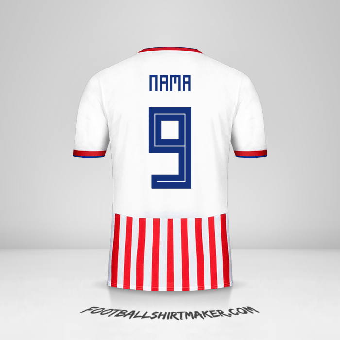 Jersey Paraguay 2018/19 -  nama - 9