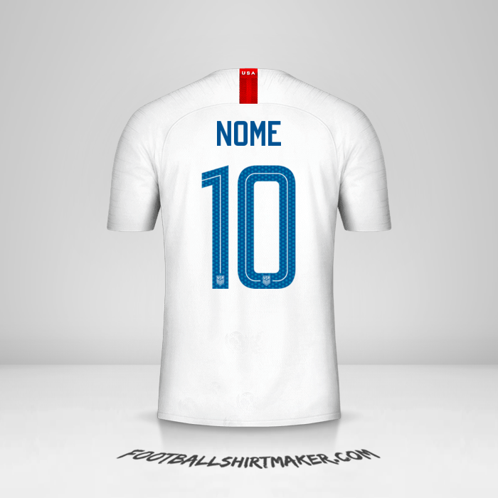 Maglia Stati Uniti 2018 -  nome - 10