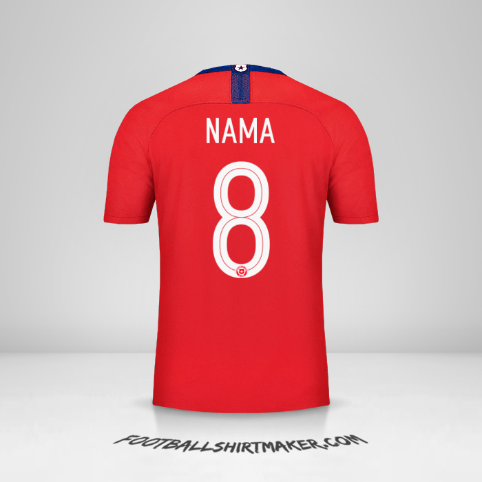 Jersey Cile 2018/19 -  nama - 8