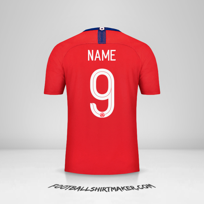 Trikot Chile 2018/19 -  name - 9