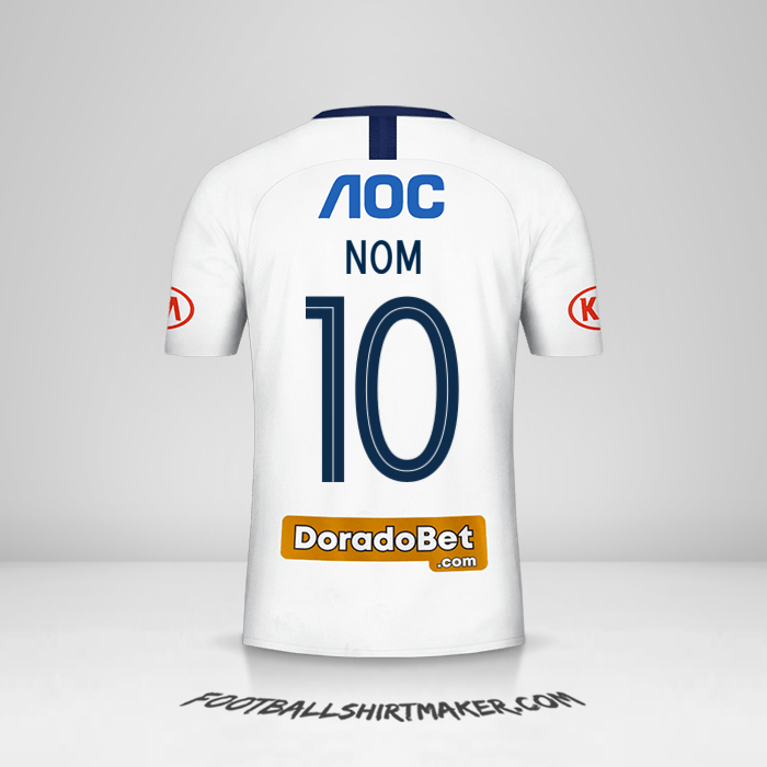 Maillot Club Alianza Lima 2019 -  nom - 10