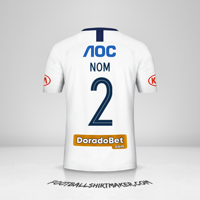 Maillot Club Alianza Lima 2019 -  nom - 2