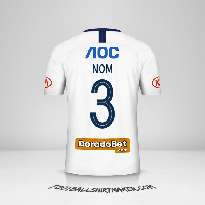 Maillot Club Alianza Lima 2019 -  nom - 3