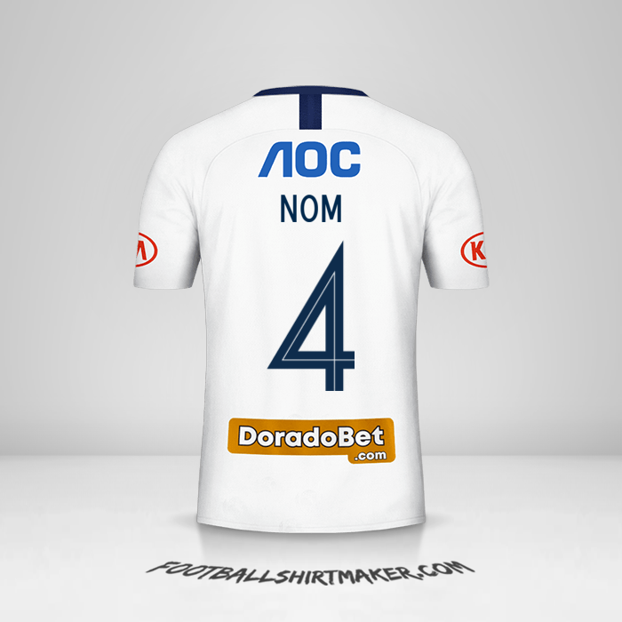 Maillot Club Alianza Lima 2019 -  nom - 4