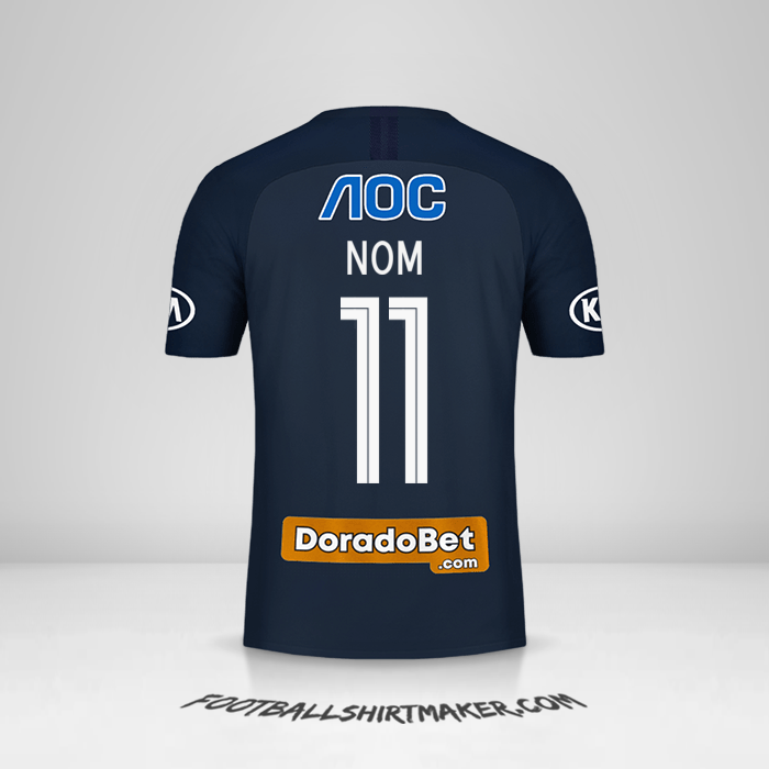 Maillot Club Alianza Lima 2019 Extérieur -  nom - 11
