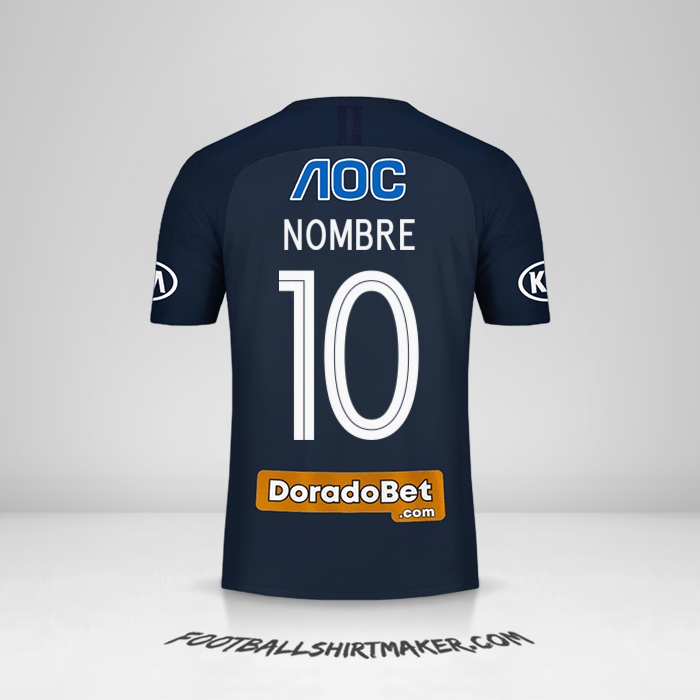 Jersey Club Alianza Lima 2019 Visita -  nombre - 10
