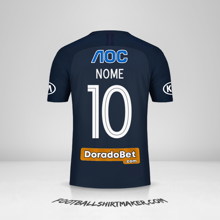 Maglia Club Alianza Lima 2019 Seconda -  nome - 10