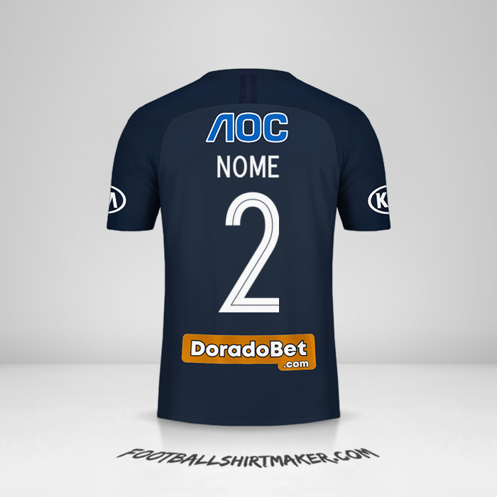 Maglia Club Alianza Lima 2019 Seconda -  nome - 2