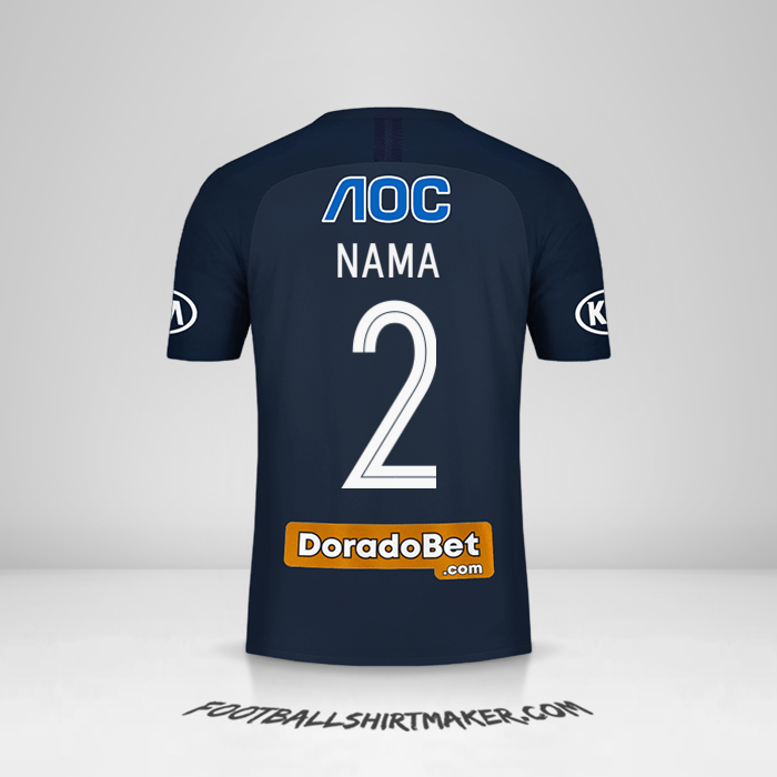 Jersey Club Alianza Lima 2019 Alternatif -  nama - 2