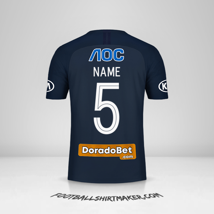 Jersey Club Alianza Lima 2019 Away -  name - 5