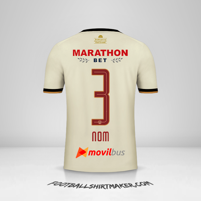 Maillot Universitario 2019 -  nom - 3