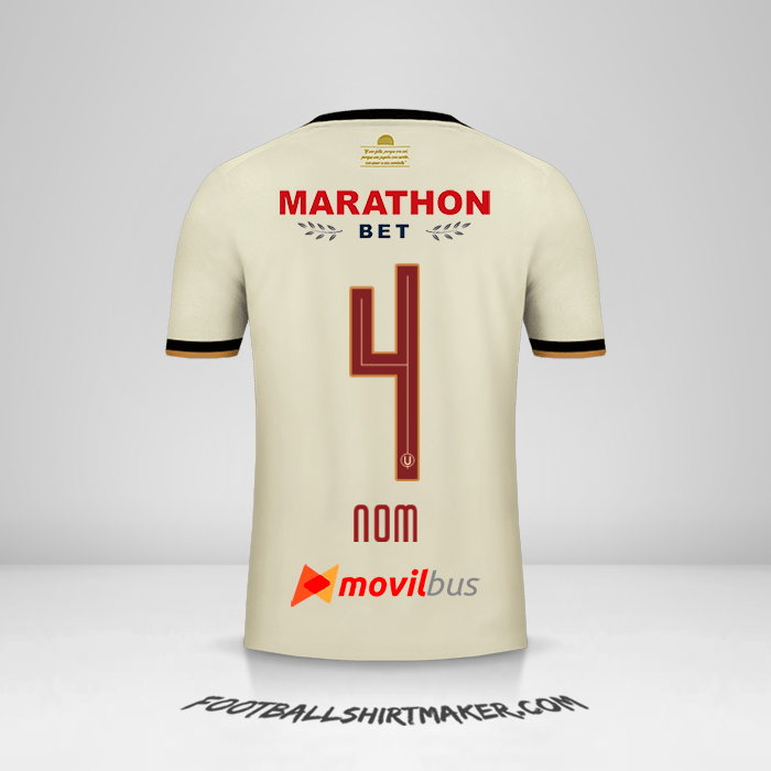 Maillot Universitario 2019 -  nom - 4