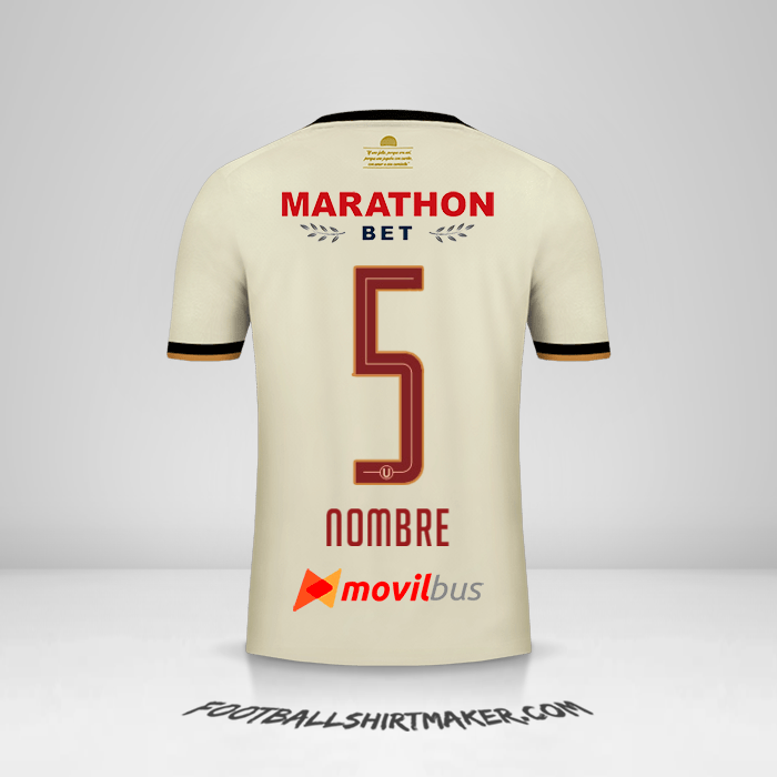Jersey Universitario 2019 -  nombre - 5