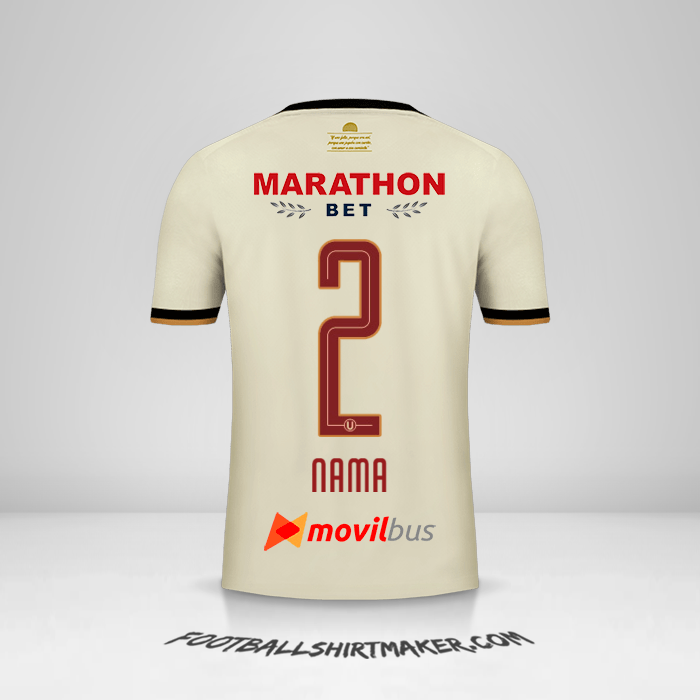 Jersey Universitario 2019 -  nama - 2