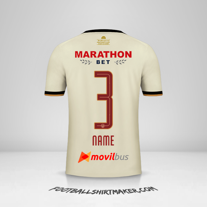Trikot Universitario 2019 -  name - 3