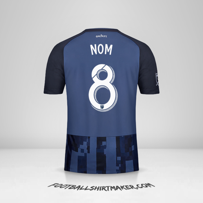 Maillot LA Galaxy 2019 Extérieur -  nom - 8