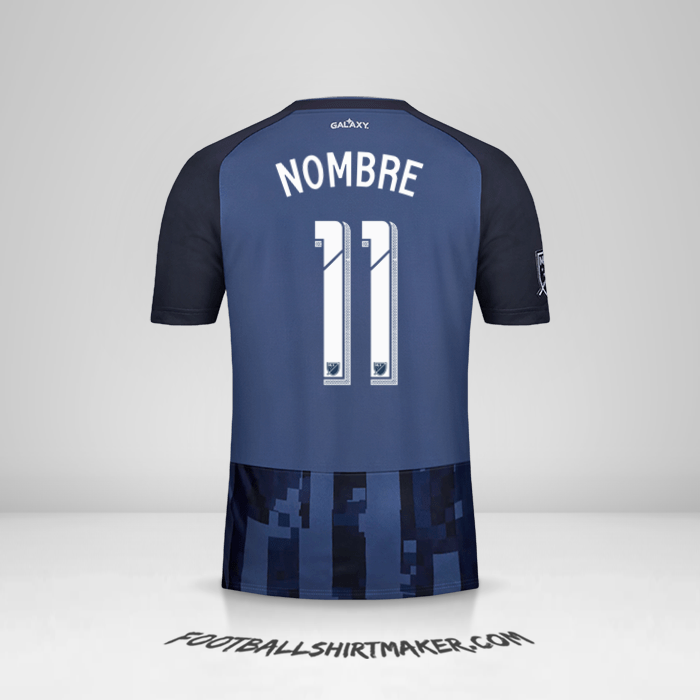 Camiseta LA Galaxy 2019 Visita -  nombre - 11