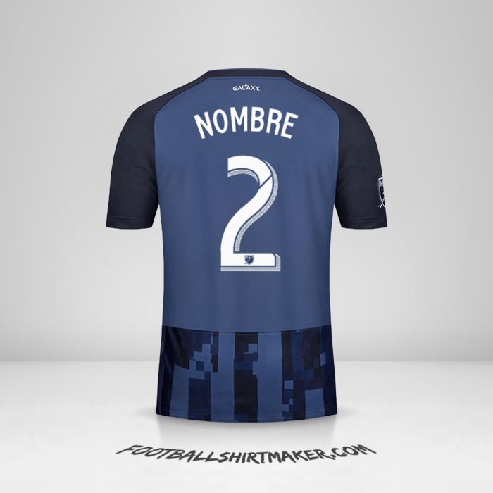 Jersey LA Galaxy 2019 Visita -  nombre - 2