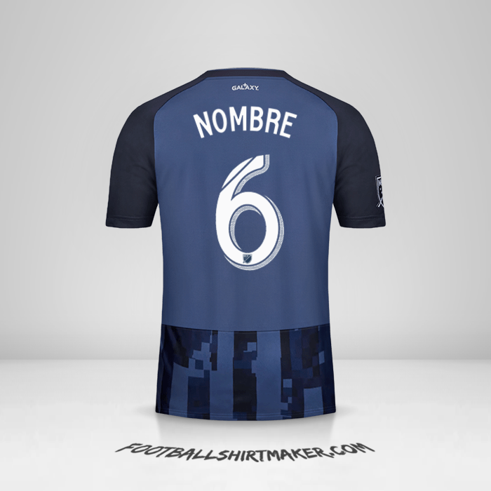 Jersey LA Galaxy 2019 Visita -  nombre - 6
