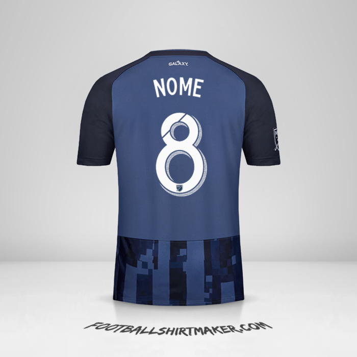 Camisola LA Galaxy 2019 Alternativa -  nome - 8