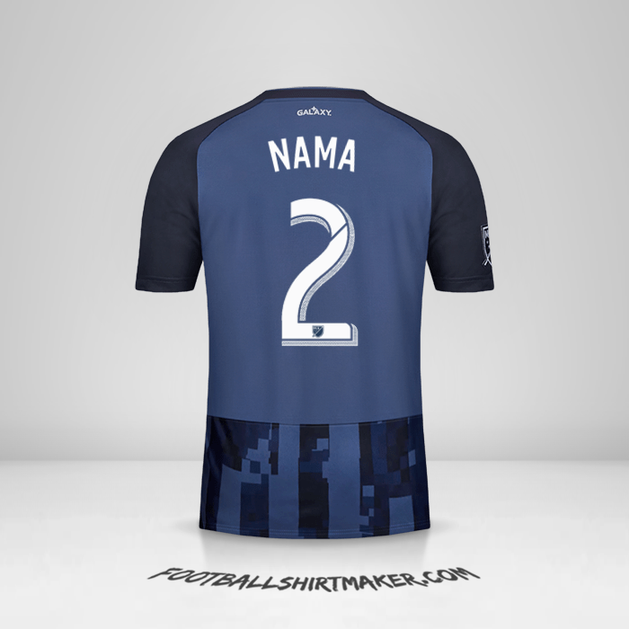 Jersey LA Galaxy 2019 Alternatif -  nama - 2