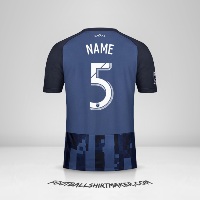 Shirt LA Galaxy 2019 Away -  name - 5