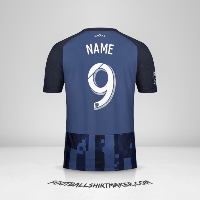 Shirt LA Galaxy 2019 Away -  name - 9