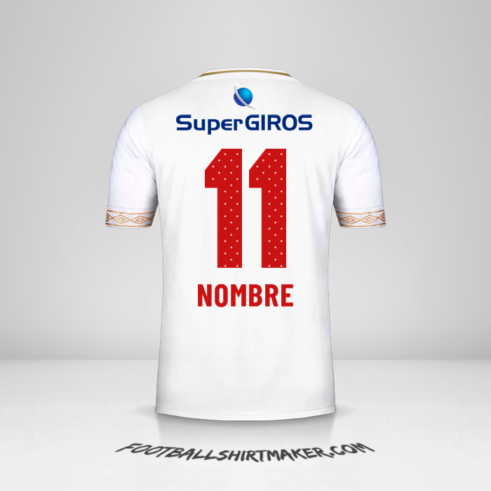 Camiseta America de Cali 2019 Visita -  nombre - 11